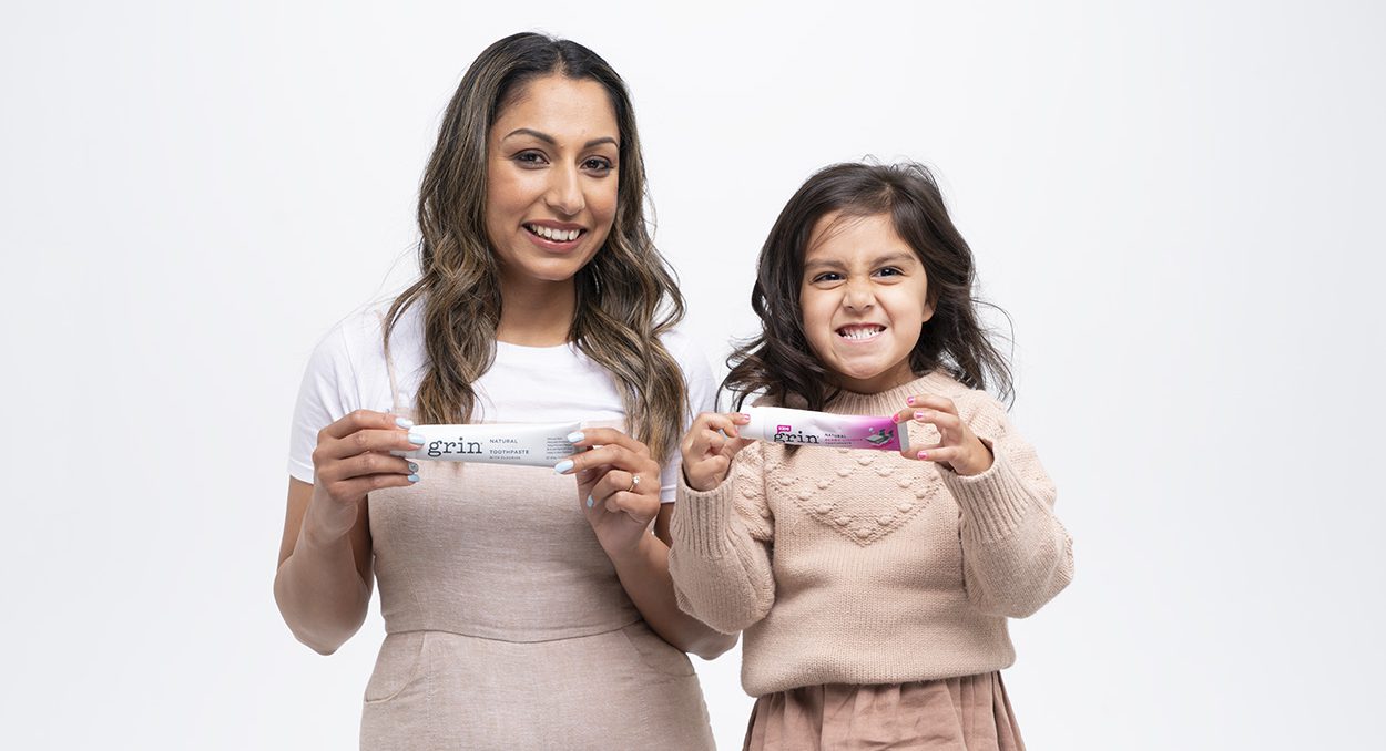 Grin creates first-to-market natural fluoride toothpaste