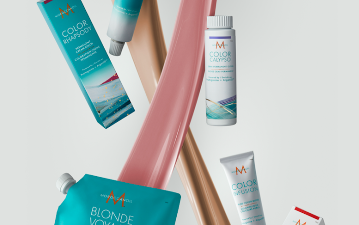 Moroccanoil unveil professional hair colour range