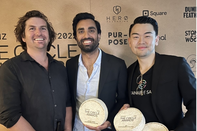 Sustainable Salons win big at The Circle Awards AUS & NZ 2022