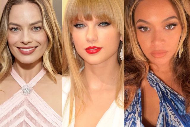Taylor Swift, Beyoncé and Margot Robbie top list of most publicised celebrity beauty routines